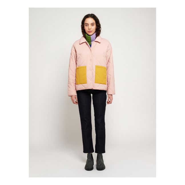 Jacke aus recyceltem Polyester - Damenkollektion  | Blassrosa