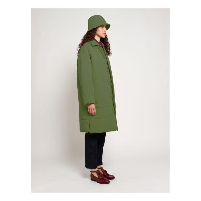 Long down jacket - Women's collection  | Khaki
