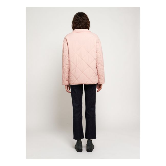 Jacke aus recyceltem Polyester - Damenkollektion  | Blassrosa