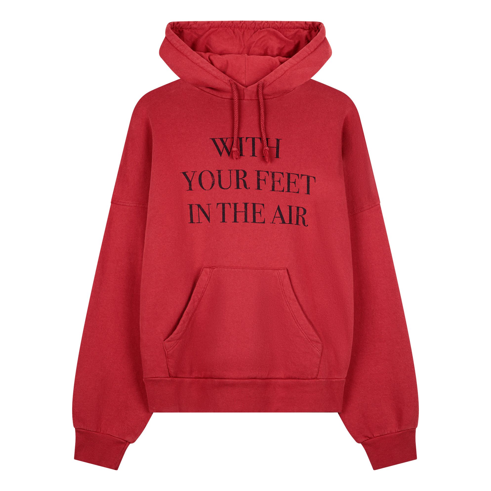 Bobo Choses Sweat Capuche Feet In The Air Collection Femme