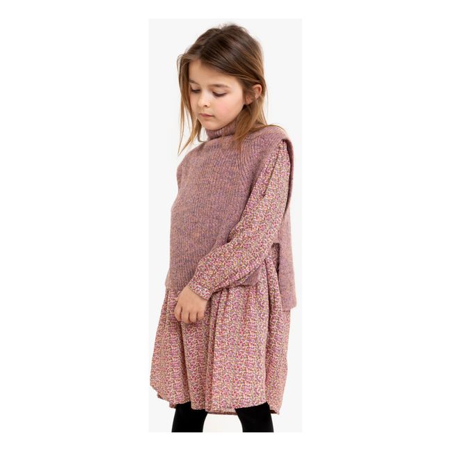 Pull Sans Manches Mollie | Rose