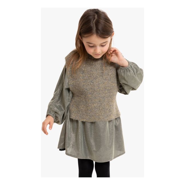Pull Sans Manches Mollie | Taupe