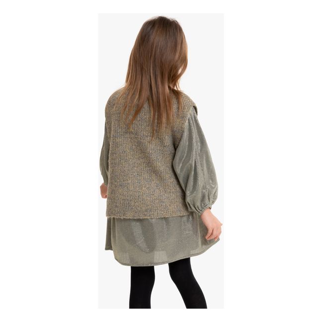 Pull Sans Manches Mollie | Taupe