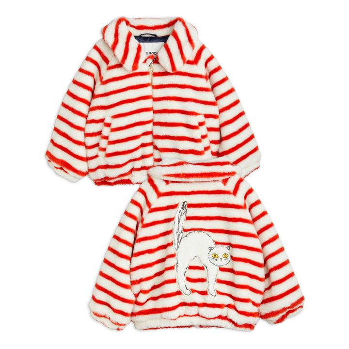 Mini Rodini Giacca Oversize - What's Cooking - Pelliccia Sintetica in 100%  Poliestere Riciclato unisex (bambini)