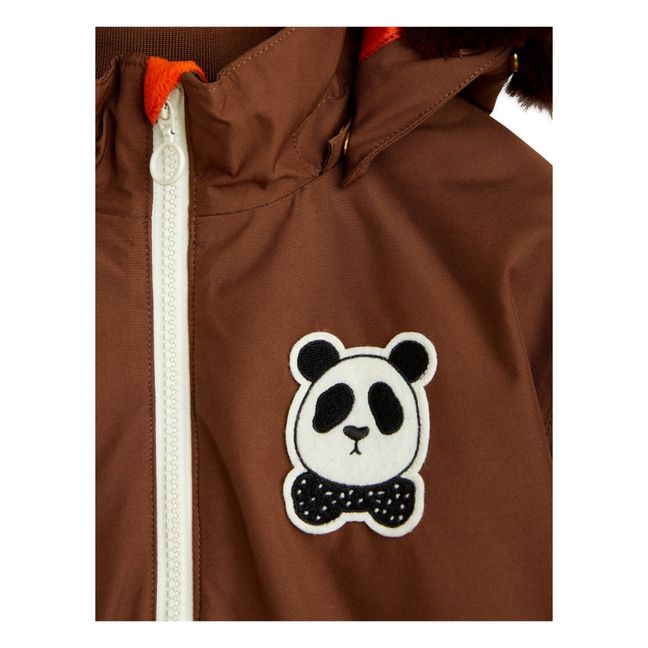Doudoune Ski Polyester Recyclé Panda | Marron