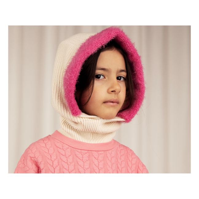 Cagoule Coton Bio Fuzzy | Blanc