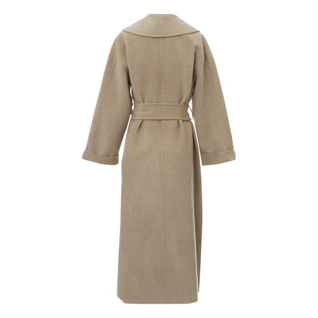 Manteau Ceinturé Trullem | Brun