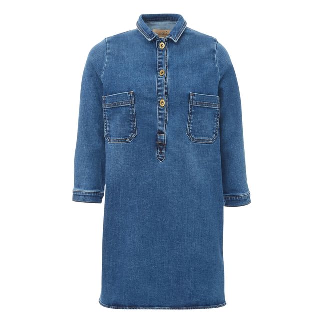 Gihanim Denim Dress | Blu