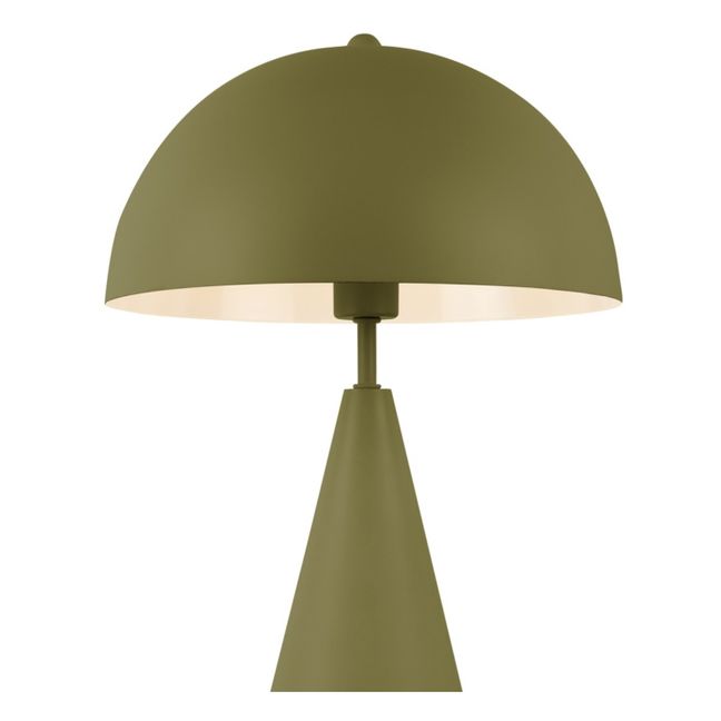 Sublime lámpara de sobremesa de metal | Verde