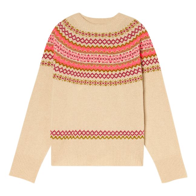 Pull Thibault Jacquard Laine