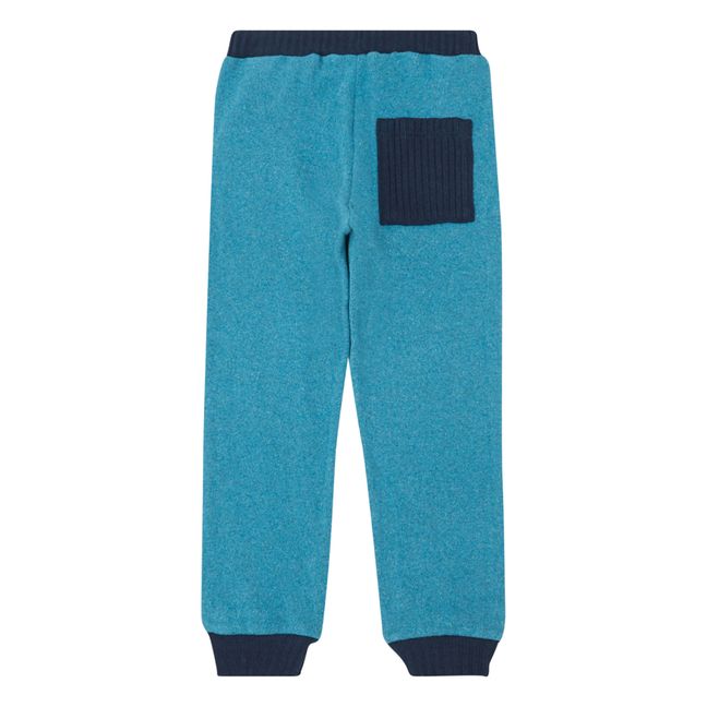 Pantaloni in maglia | Blu