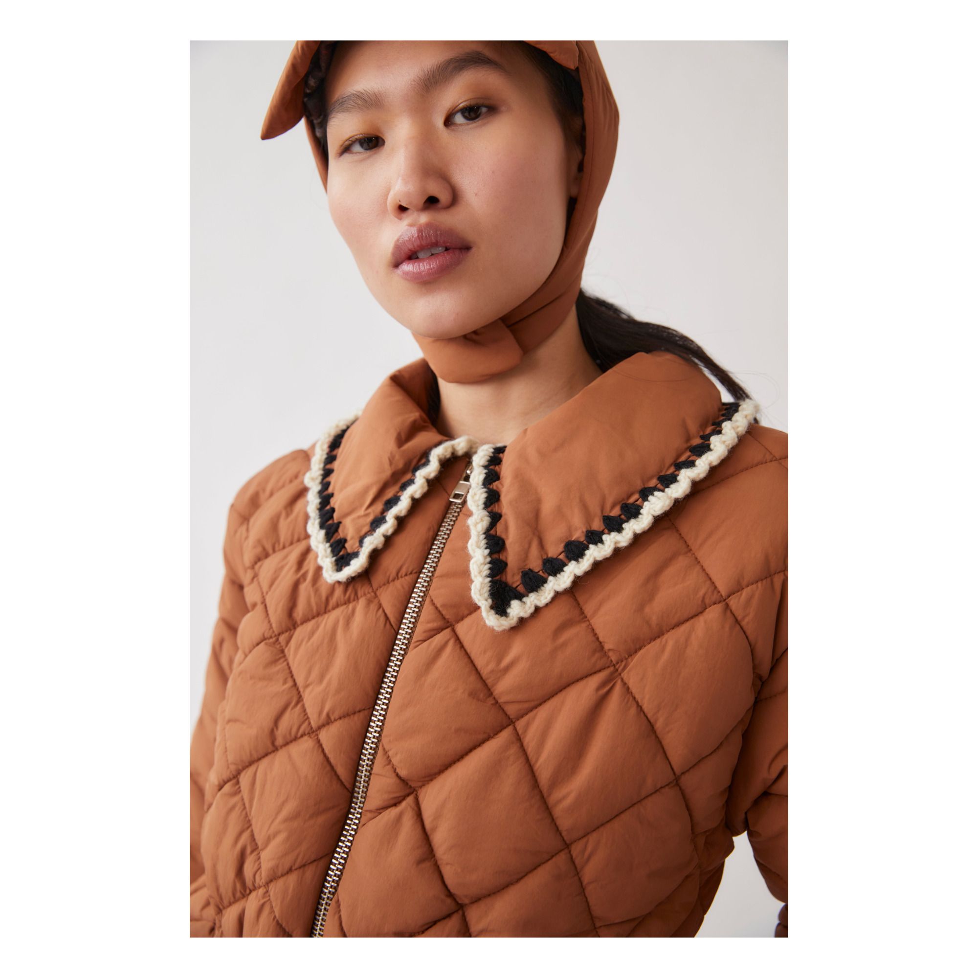 Tach Clothing - Blossom Quilted Jacket - Camel | Smallable