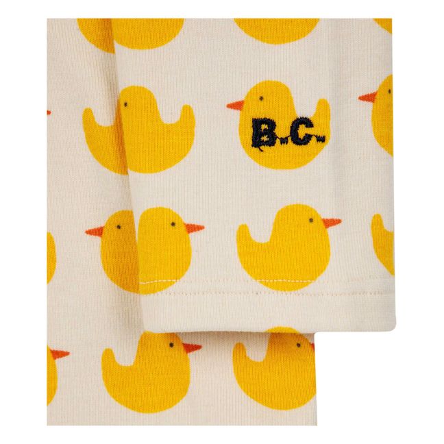 Exclusivity Bobo Choses x Smallable - Organic Cotton T-Shirt Ducks | Yellow