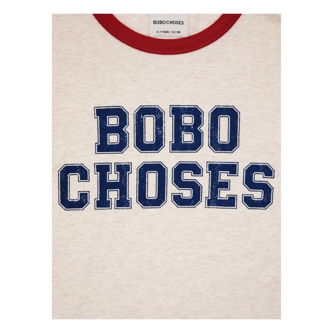 Exclusive to Bobo Choses x Smallable - Organic Cotton T-Shirt | Ecru