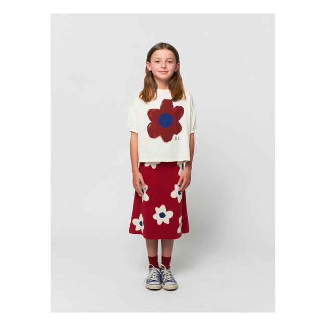 Exclusivité Bobo Choses x Smallable - Flowers Knit Skirt | Red