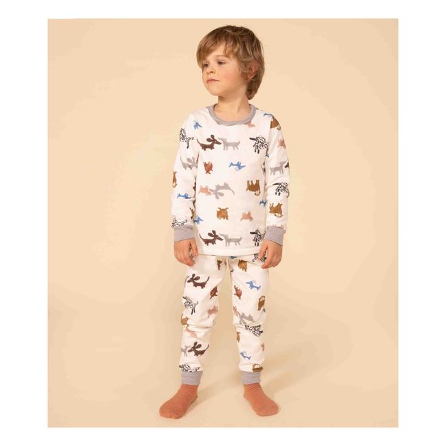 Pyjama Hund | Weiß