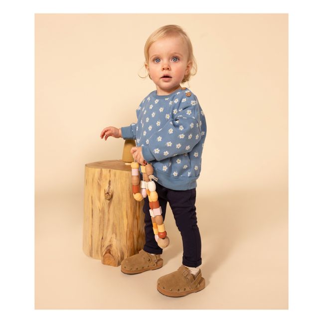 Pantalon Jersey Coton Bio | Bleu marine