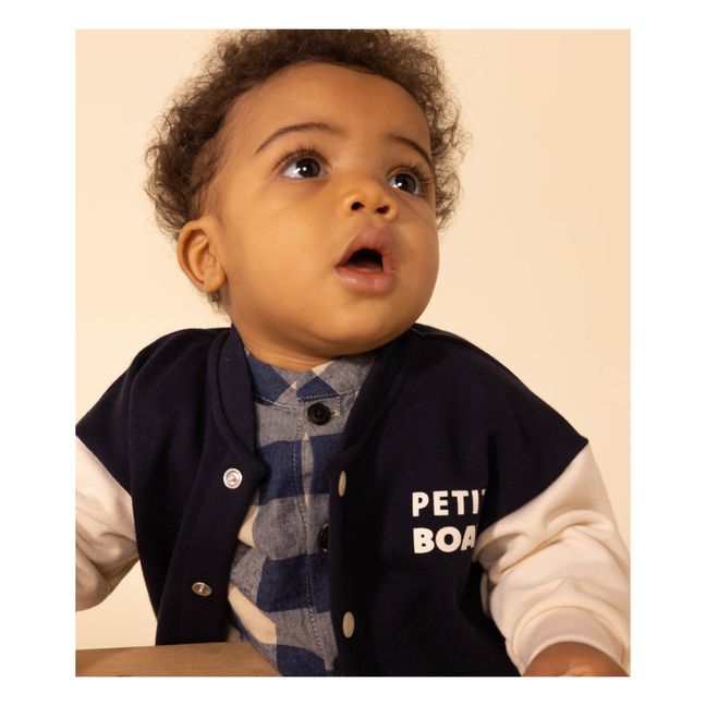 Teddyjacke Petit Boat | Navy