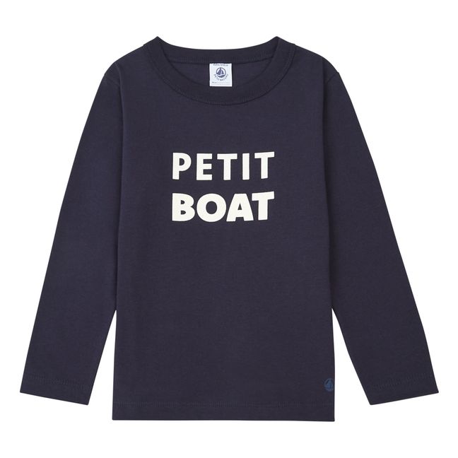 T-Shirt Petit Boat | Navy