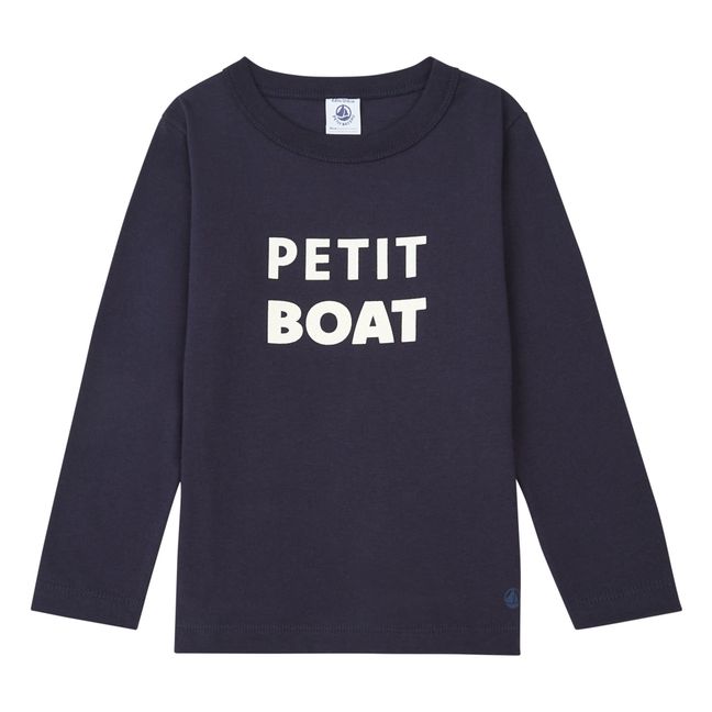 T-Shirt Petit Boat | Bleu marine