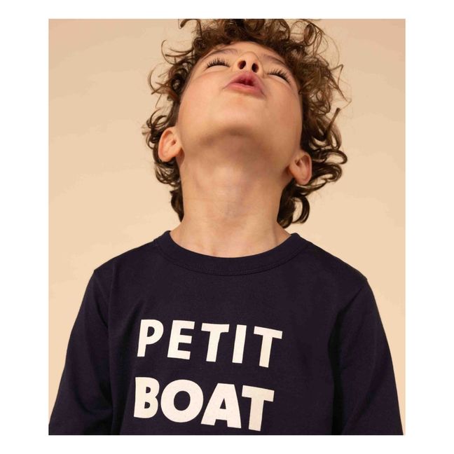 T-Shirt Petit Boat | Navy