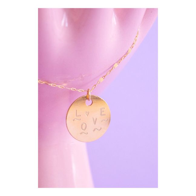 Medalla Big Love | Dorado