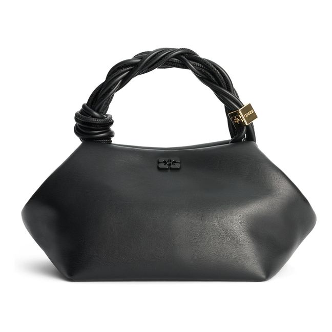 Ganni Bou Recycled Leather Bag | Black