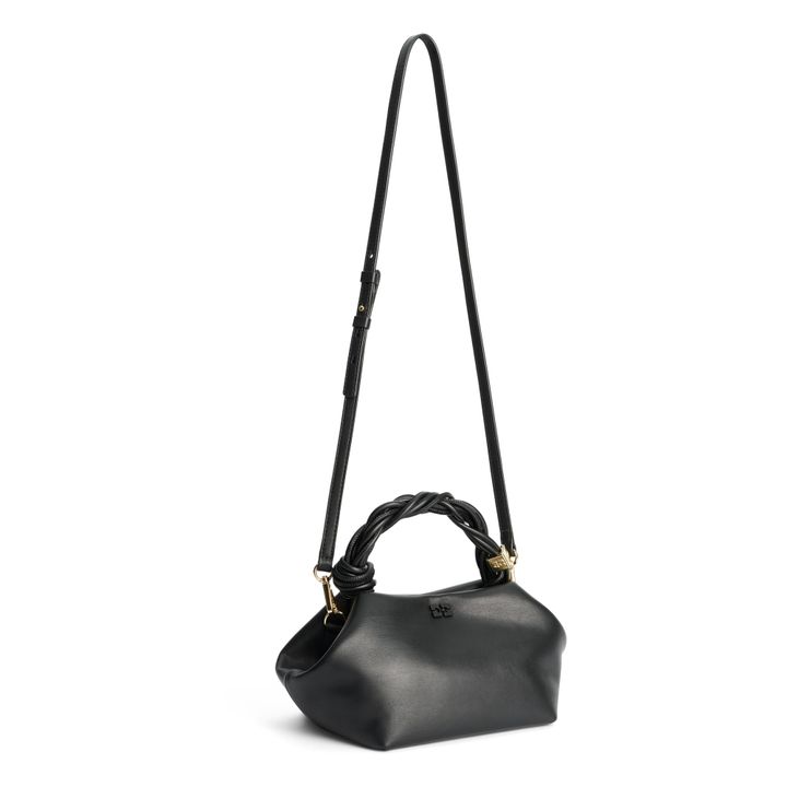 Ganni Bou Recycled Leather Bag | Black- Product image n°3