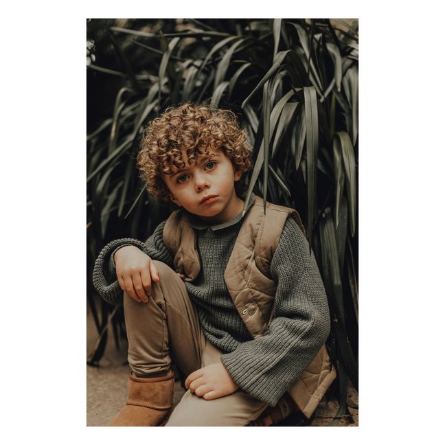 Maglione in cotone organico Cove | Verde
