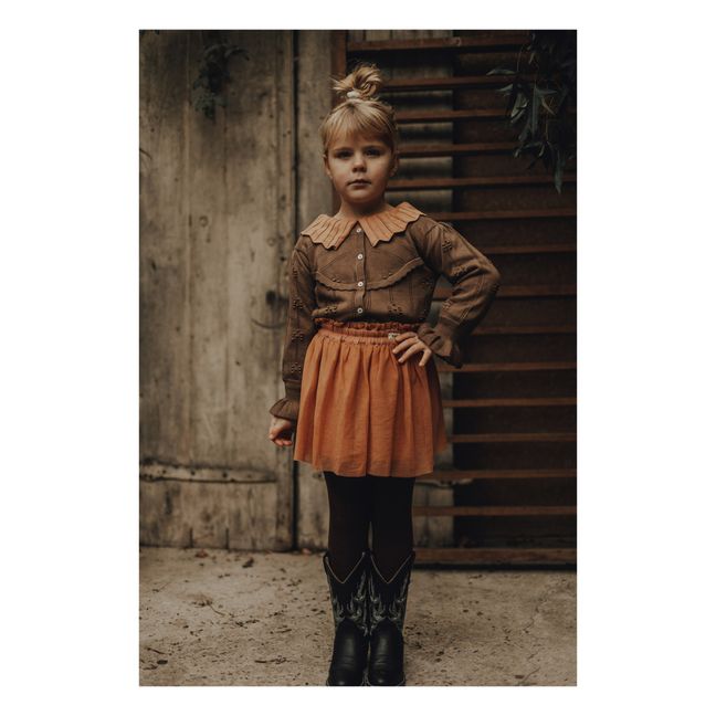 Jupe en Tulle Berry | Rose pêche