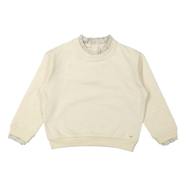 Sweat Brodé Chisel | Beige