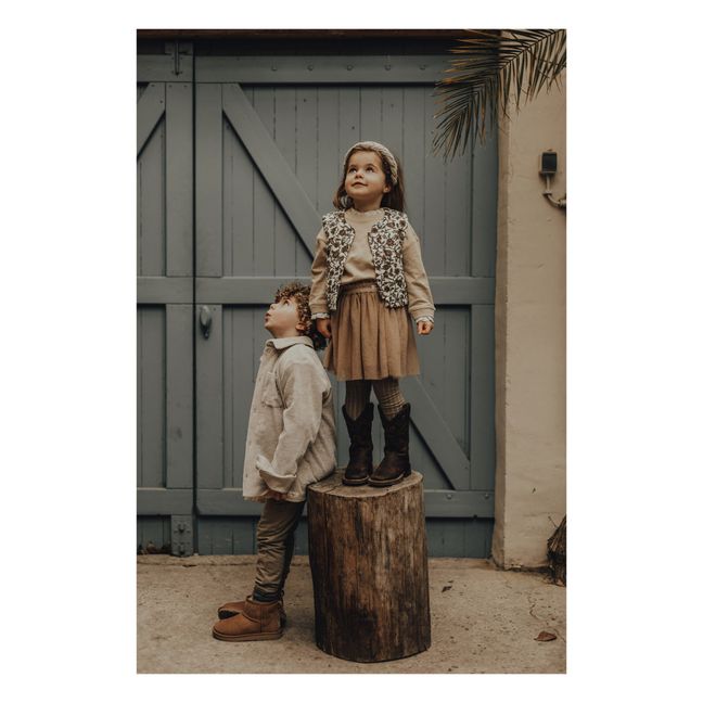 Sweat Brodé Chisel | Beige