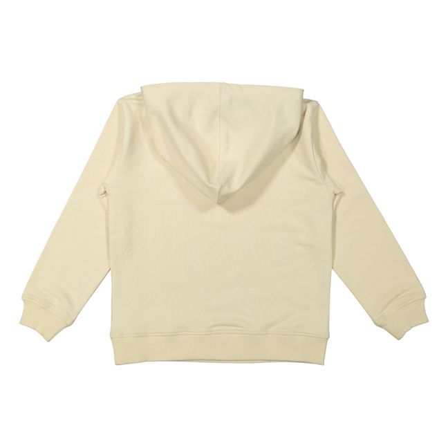 Sweat à Capuche Coton Bio Moose | Beige