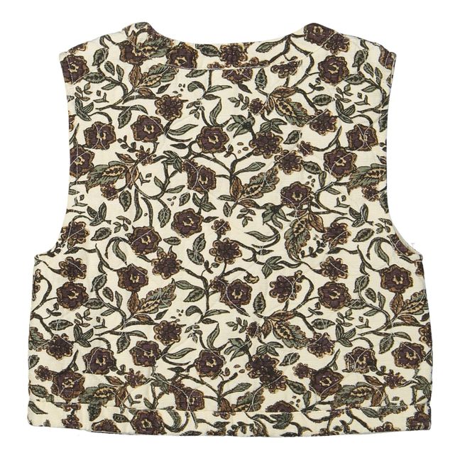Gilet Sans Manches en Lin London | Taupe