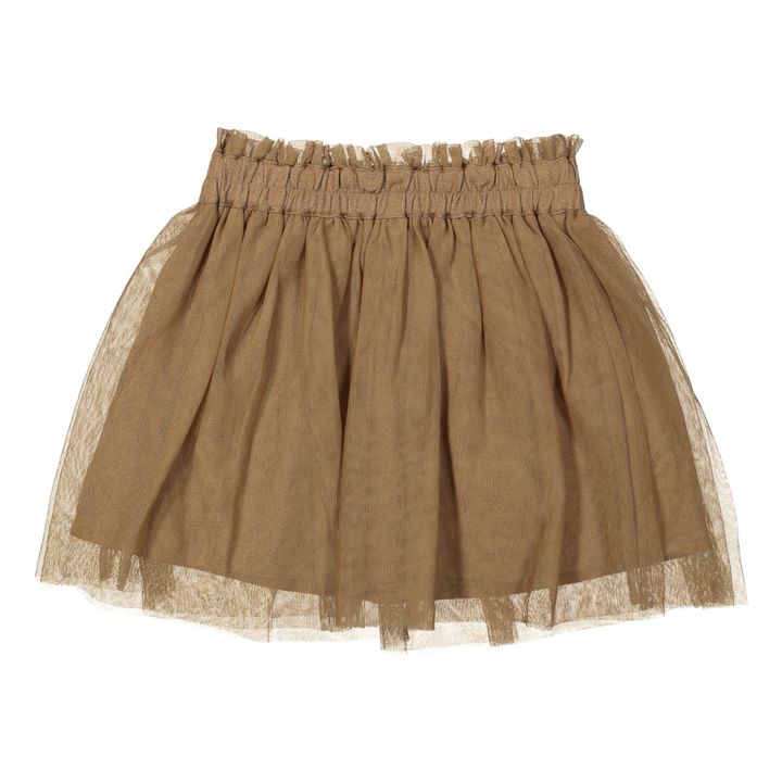 Gonna hot sale tulle marrone