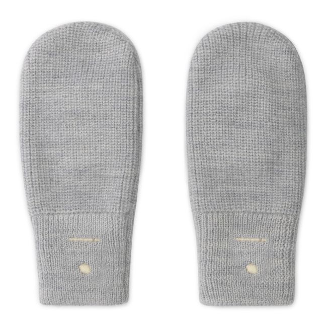Knitted Mittens | Grey