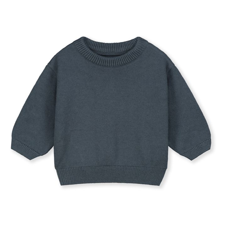 Maglione fine per bambini | Blu- Immagine del prodotto n°0