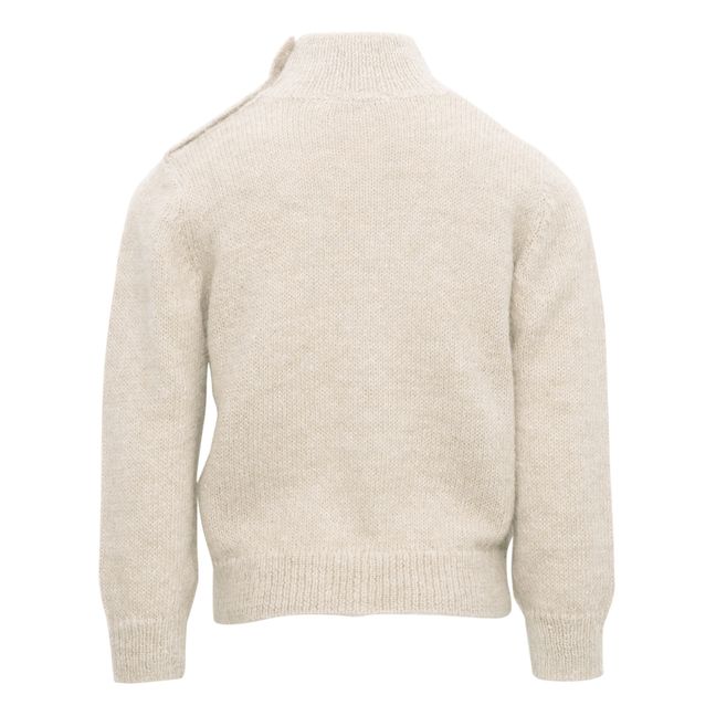 Pull Col Roulé Alpaga Svalbard | Beige