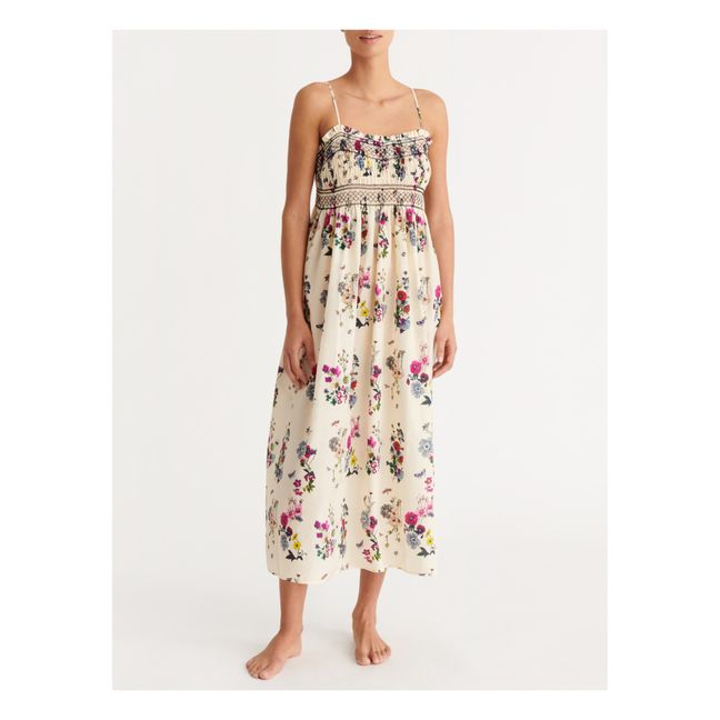 Robe de Nuit Soliflore | Ecru