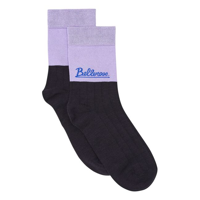 Socken Bel aus Merinowolle - Damenkollektion | Schwarz