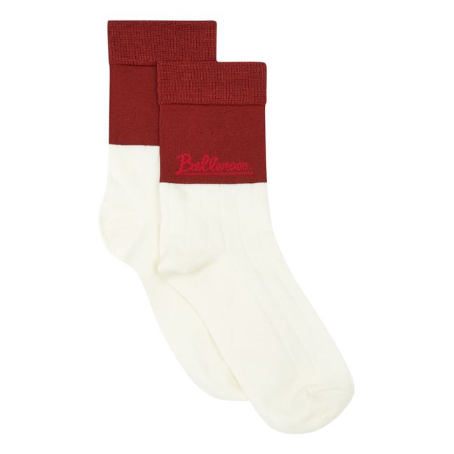 Calcetines de lana merina Bel - Colección Mujer | Crudo