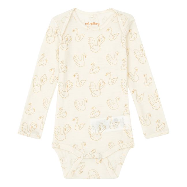 Body Mérinos Cygne Bob | Beige