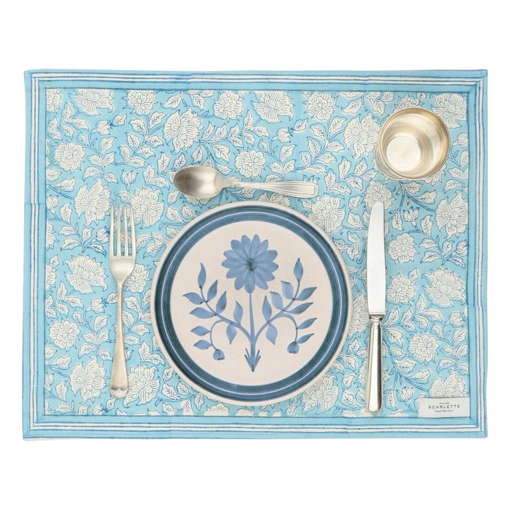 Set da tavolo Azur | Azzurro- Immagine del prodotto n°1