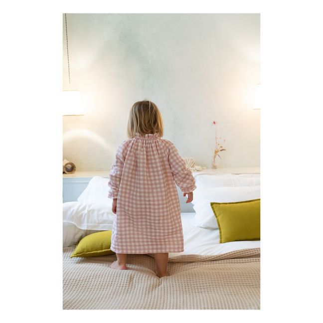 Robe de Nuit Gaze de Coton Bio Sissi | Blassrosa