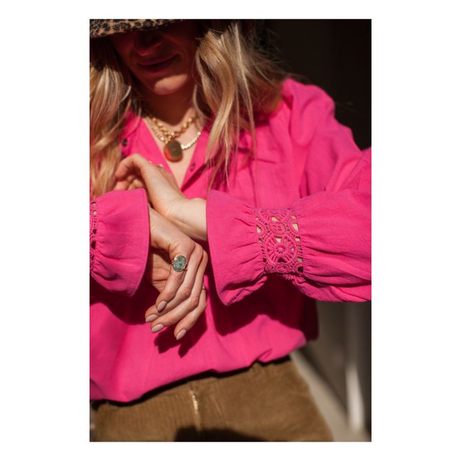 Camicetta in Cotone - Collezione Donna  | Rosa