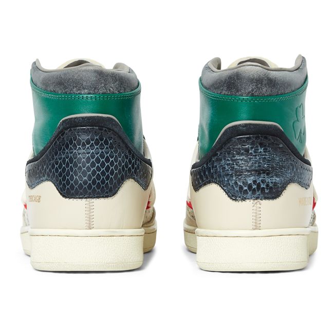 The Cage Dual Classic Sneakers | Dark green