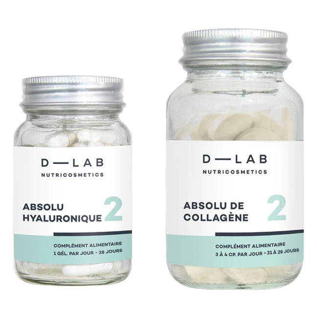 Duo Nutriton-Absolue - Collagène & acide hyaluronique - 1 mois
