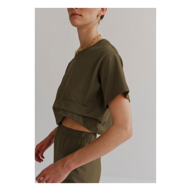 Irwin Organic Cotton T-shirt | Khaki