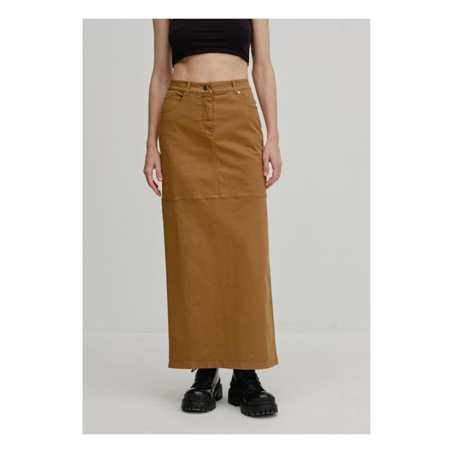 Jupe Nikita Coton Bio | Camel
