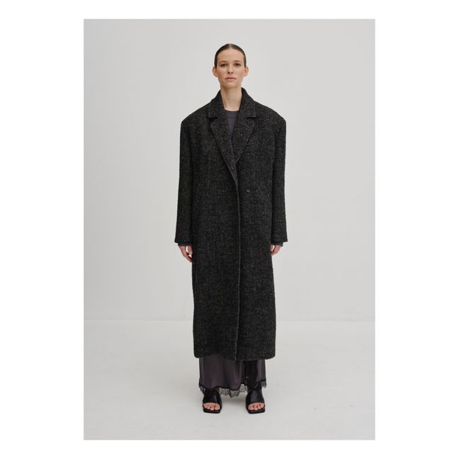 Cappotto in lana dello zoo | Grigio antracite